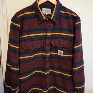 Carhartt Striped Button-Up Shirt